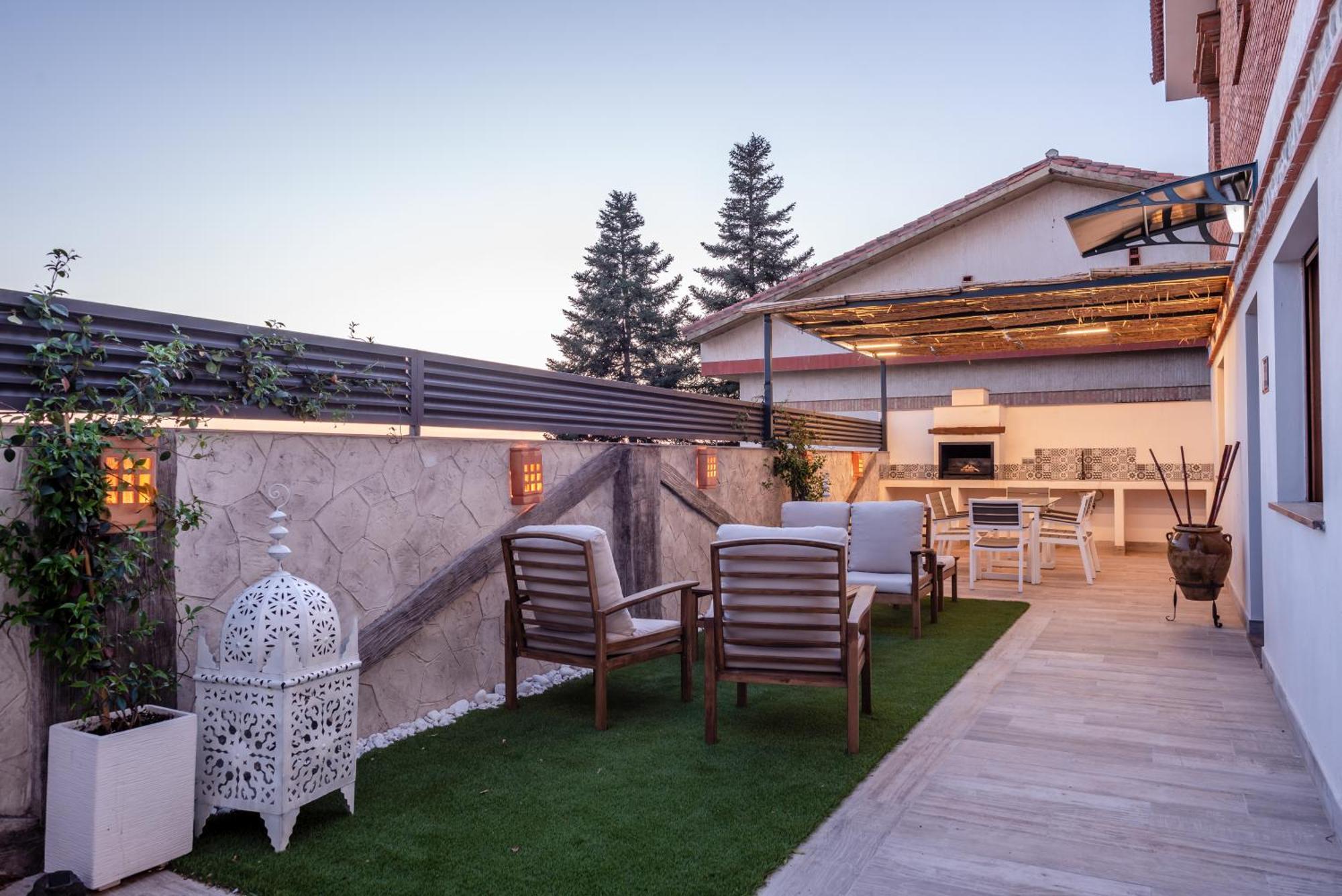Casa Penalisa Con Jacuzzi, Barbacoa, Chimenea Y Vistas Panoramicas A Granada Villa Alfacar Buitenkant foto